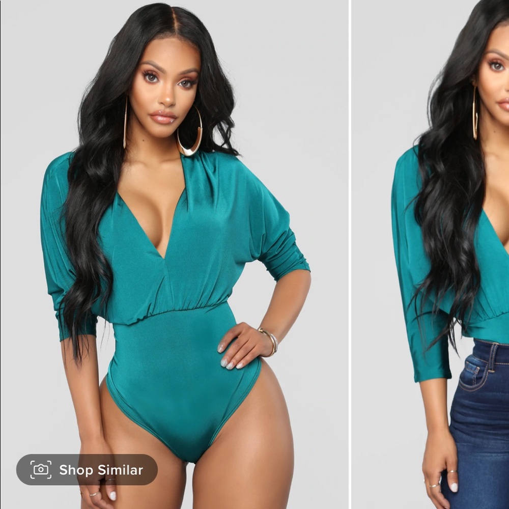 Fashion nova stretchy bodysuit